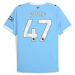 Phil Foden Manchester City 2025/26 Home Replica Player Jersey
