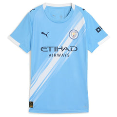 Erling Haaland Manchester City Women's 2025/26 Home Replica Player Jersey