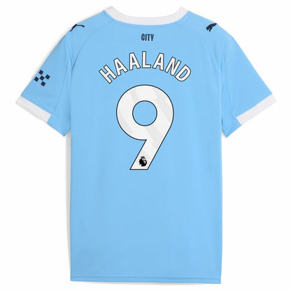 Erling Haaland Manchester City Youth 2025/26 Home Replica Player Jersey for sale - Sky Blue