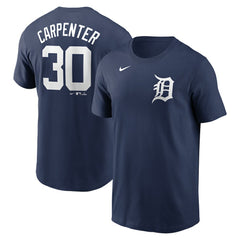 Kerry Carpenter Detroit Tigers Nike Fuse Name & Number T-Shirt - MLB T-shirts