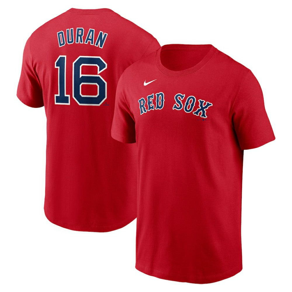Jarren Duran Boston Red Sox Nike Fuse Name & Number T-Shirt - MLB T-shirts