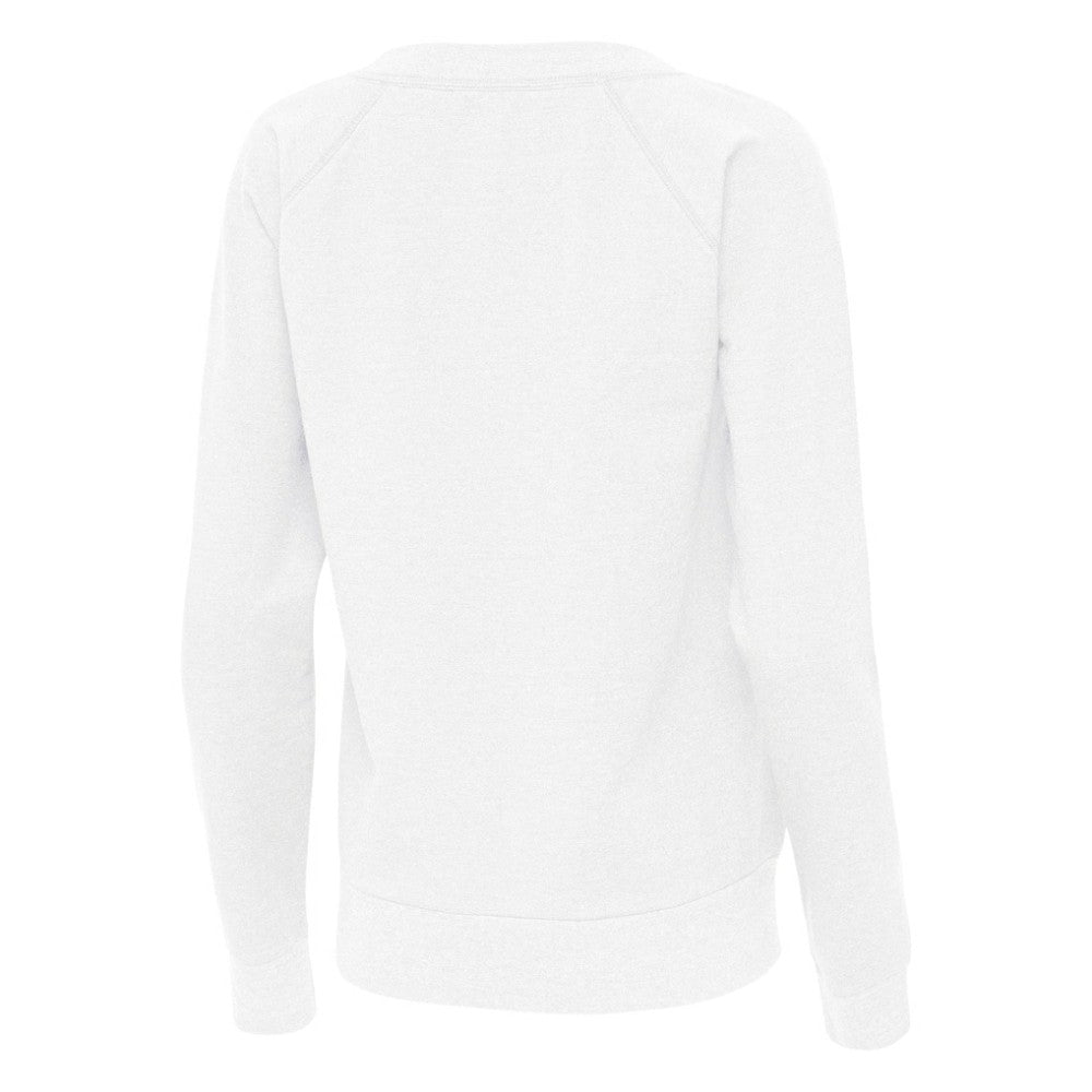 Athletics Antigua Women's Varsity Tri-Blend V-Neck Long Sleeve T-Shirt - MLB T-shirts