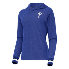 Philadelphia Phillies Antigua Women's Trek Pullover Hoodie - MLB Hoodies