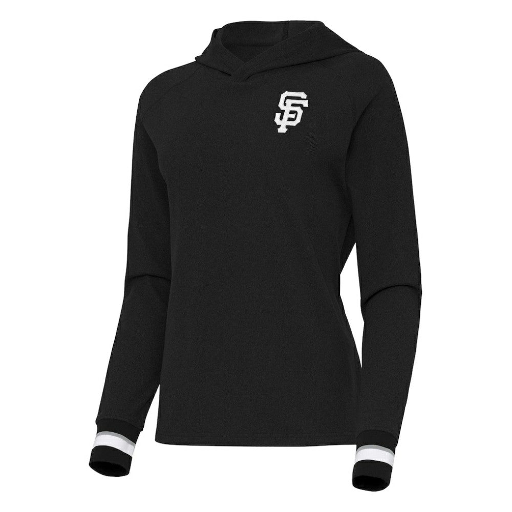 San Francisco Giants Antigua Women's Trek Pullover Hoodie - MLB Hoodies
