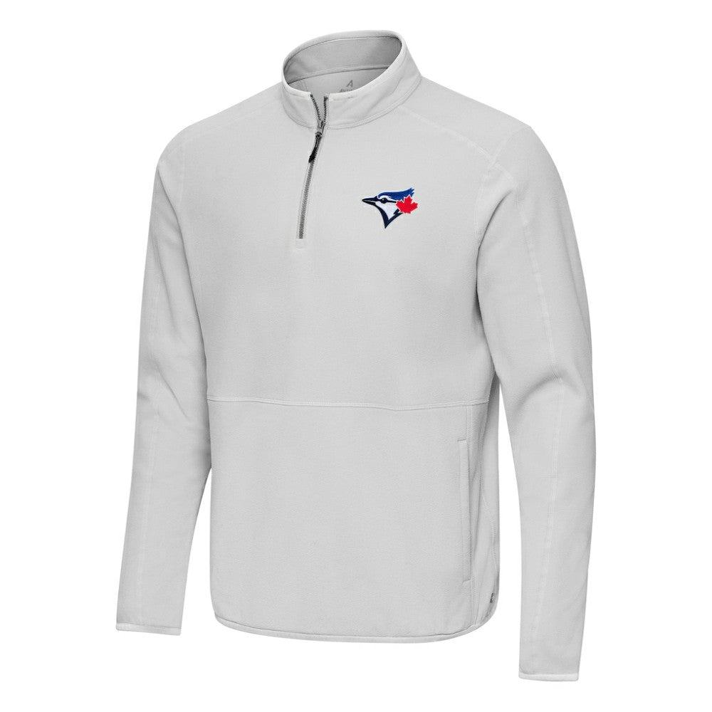 Toronto Blue Jays Antigua Step Up Quarter-Zip Pullover - MLB Pullover