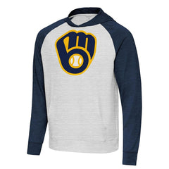 Milwaukee Brewers Antigua Urgent Pullover Hoodie - MLB Hoodies