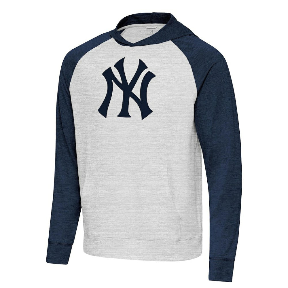 New York Yankees Antigua Urgent Pullover Hoodie - MLB Hoodies