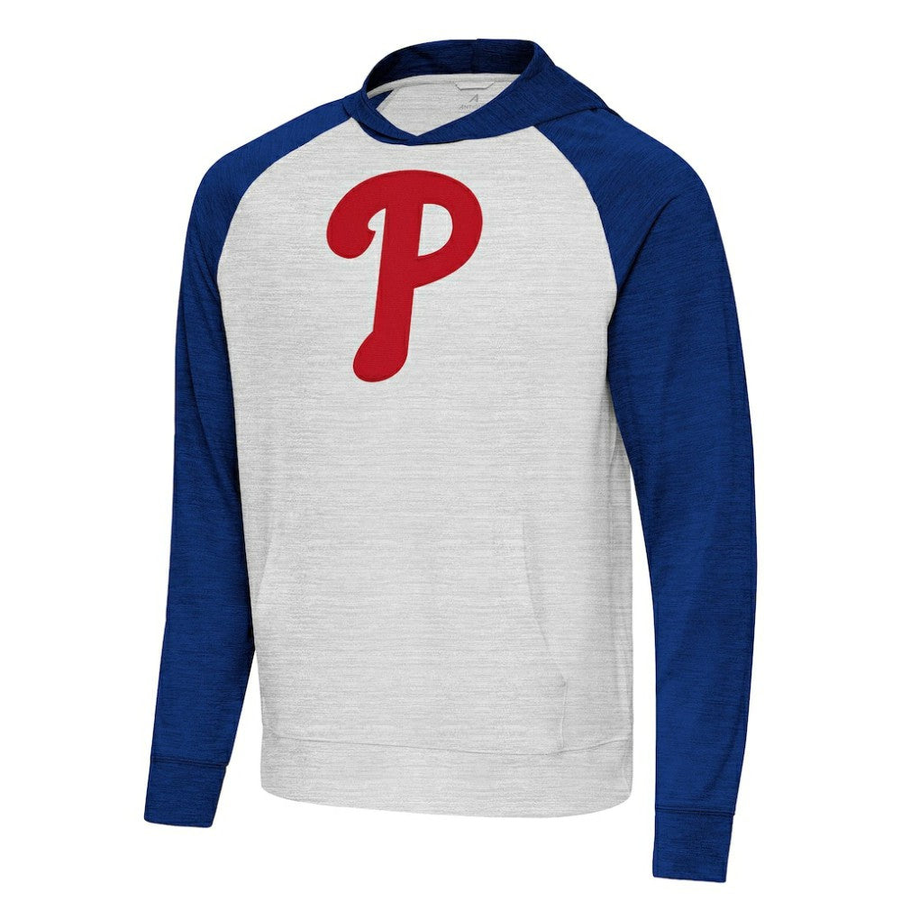 Philadelphia Phillies Antigua Urgent Pullover Hoodie - MLB Hoodies