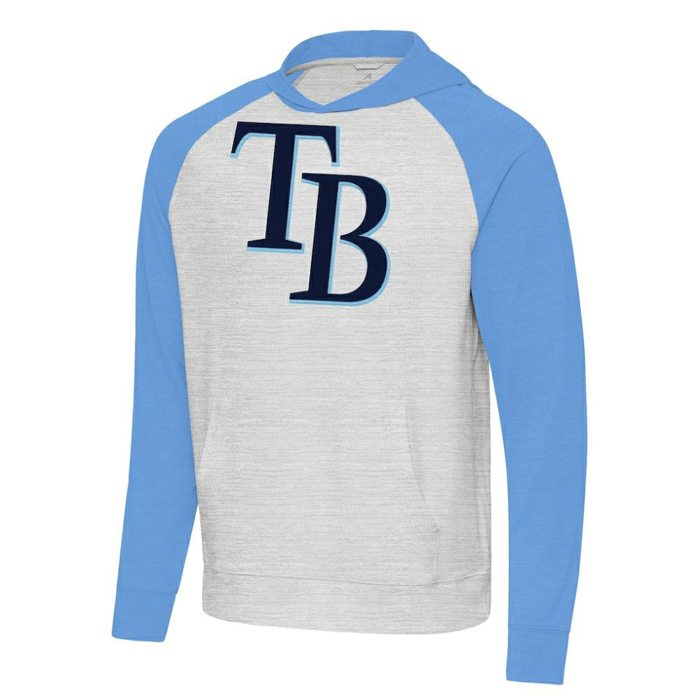Tampa Bay Rays Antigua Urgent Pullover Hoodie - MLB Hoodies