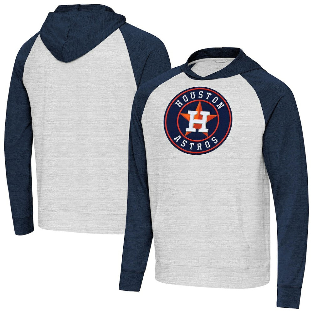 Houston Astros Antigua Urgent Pullover Hoodie - MLB Hoodies