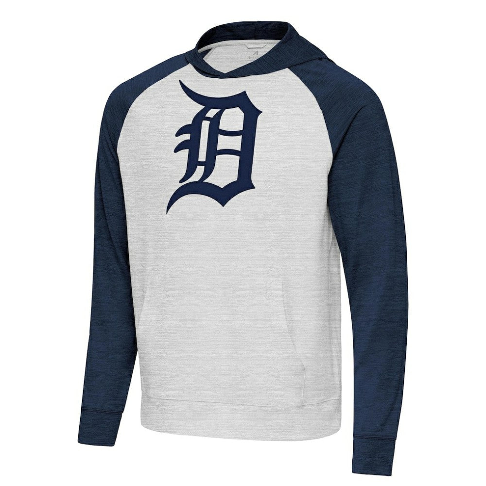 Detroit Tigers Antigua Urgent Pullover Hoodie - MLB Hoodies
