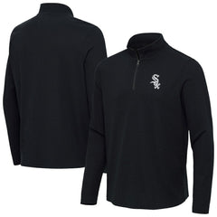 Chicago White Sox Antigua Sync Tri-Blend Quarter-Zip Pullover - MLB Pullover