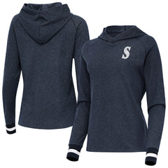 Seattle Mariners Antigua Women's Trek Pullover Hoodie - MLB Hoodies