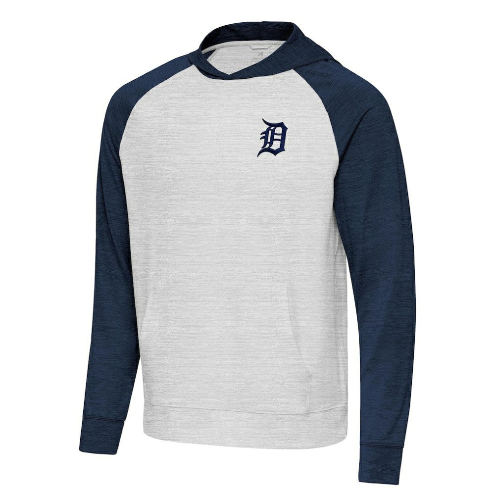 Detroit Tigers Antigua Urgent Pullover Hoodie - MLB Hoodies