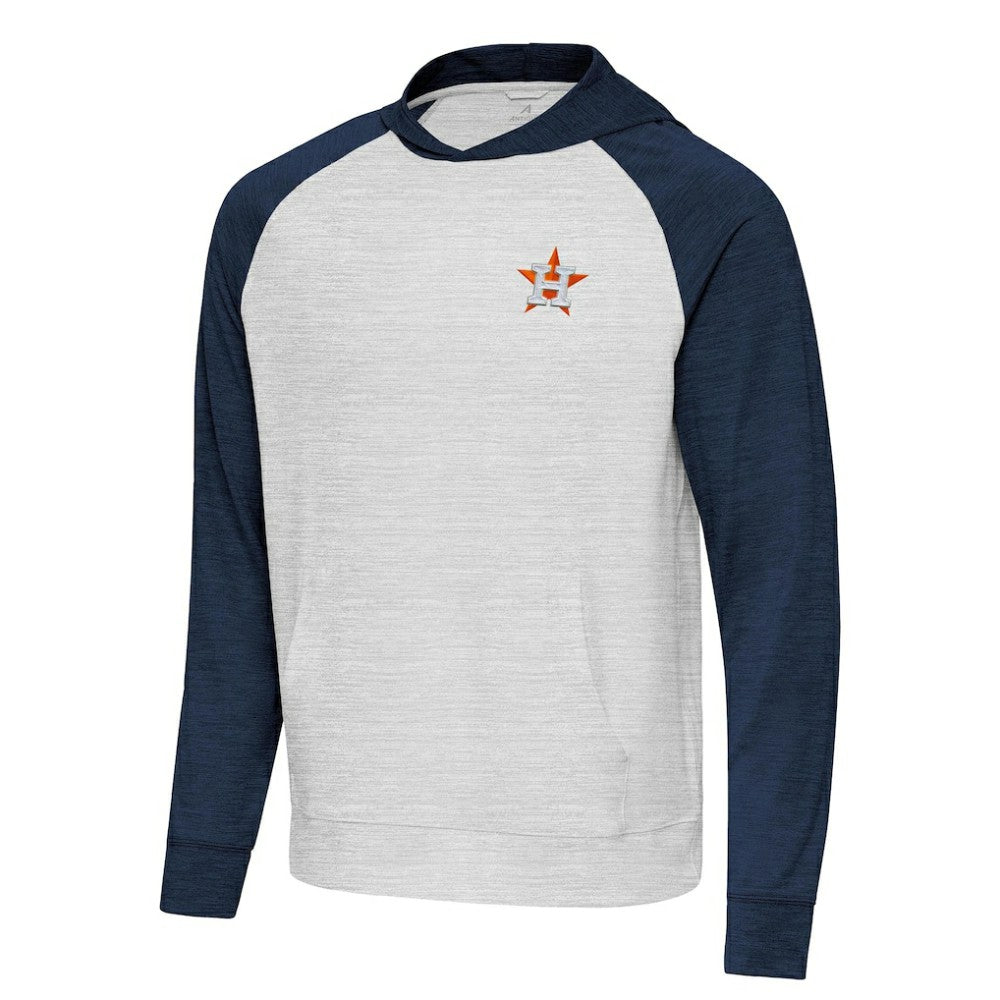 Houston Astros Antigua Urgent Pullover Hoodie - MLB Hoodies