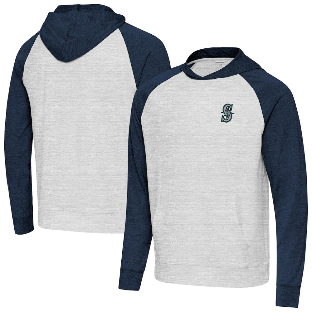 Seattle Mariners Antigua Urgent Pullover Hoodie - MLB Hoodies