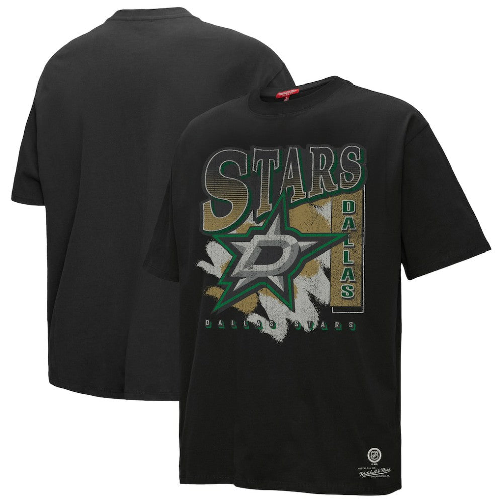 Dallas Stars Mitchell & Ness Women's Choppy Ice Boyfriend T-Shirt -  NHL T-shirts