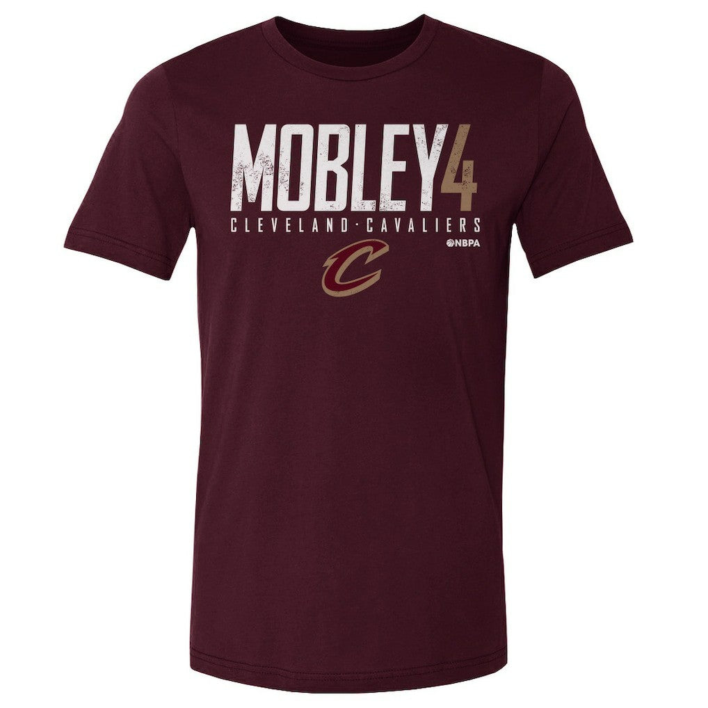 Wine Evan Mobley Cleveland Cavaliers 500 Level Elite Player T-Shirt sale | NBA