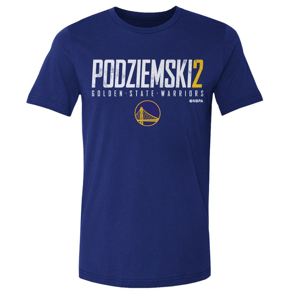 Royal Brandin Podziemski Golden State Warriors 500 Level Elite Player T-Shirt sale | NBA