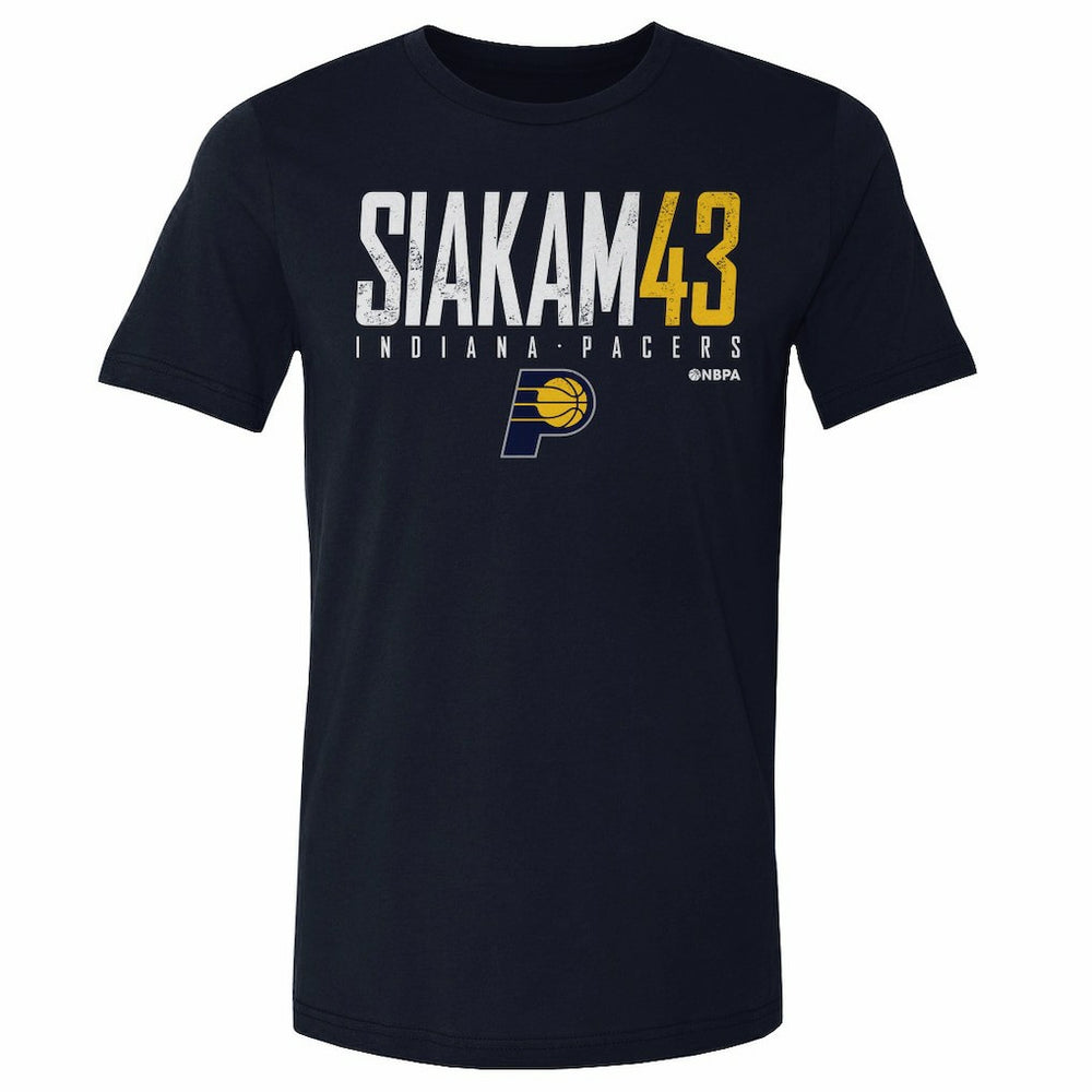Navy Pascal Siakam Indiana Pacers 500 Level Elite Player T-Shirt | NBA
