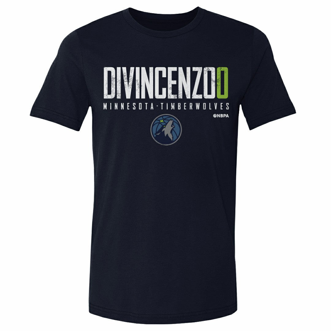 Navy Donte DiVincenzo Minnesota Timberwolves 500 Level Elite Player T-Shirt | NBA