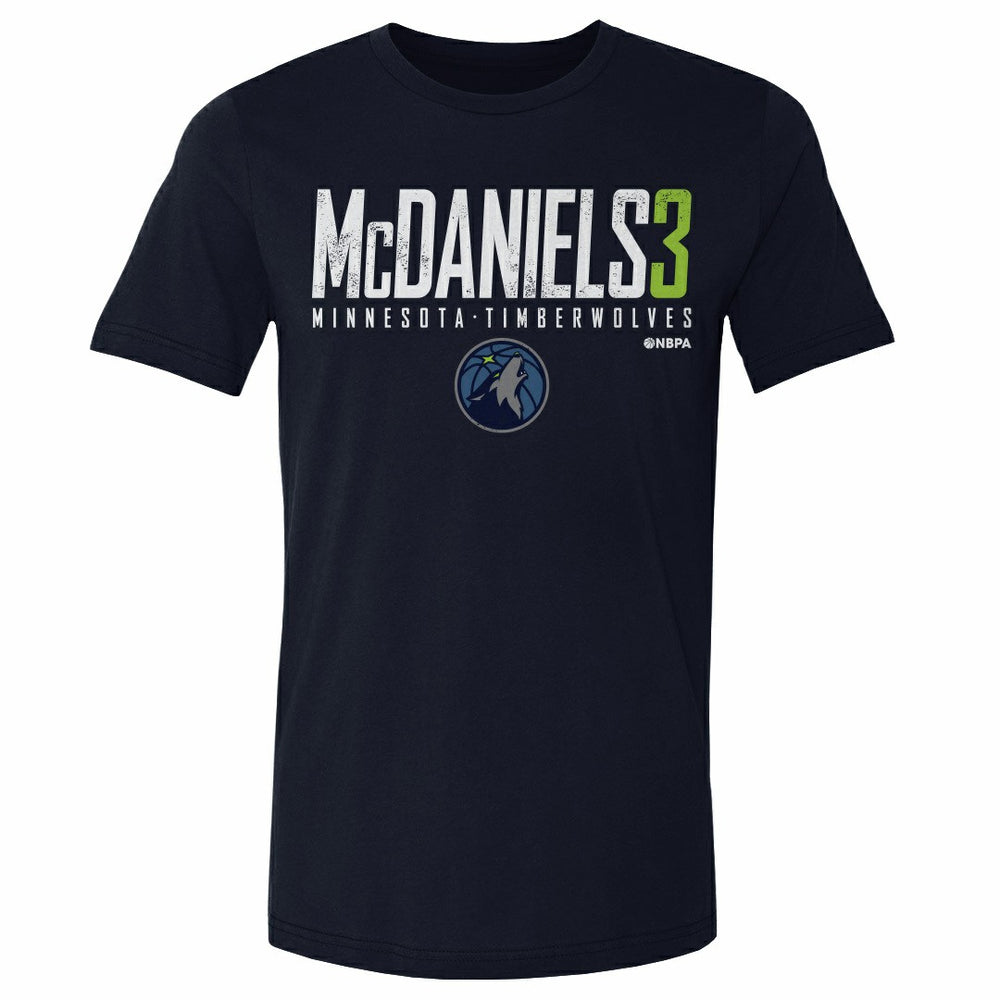 Navy Jaden McDaniels Minnesota Timberwolves 500 Level Elite Player T-Shirt | NBA