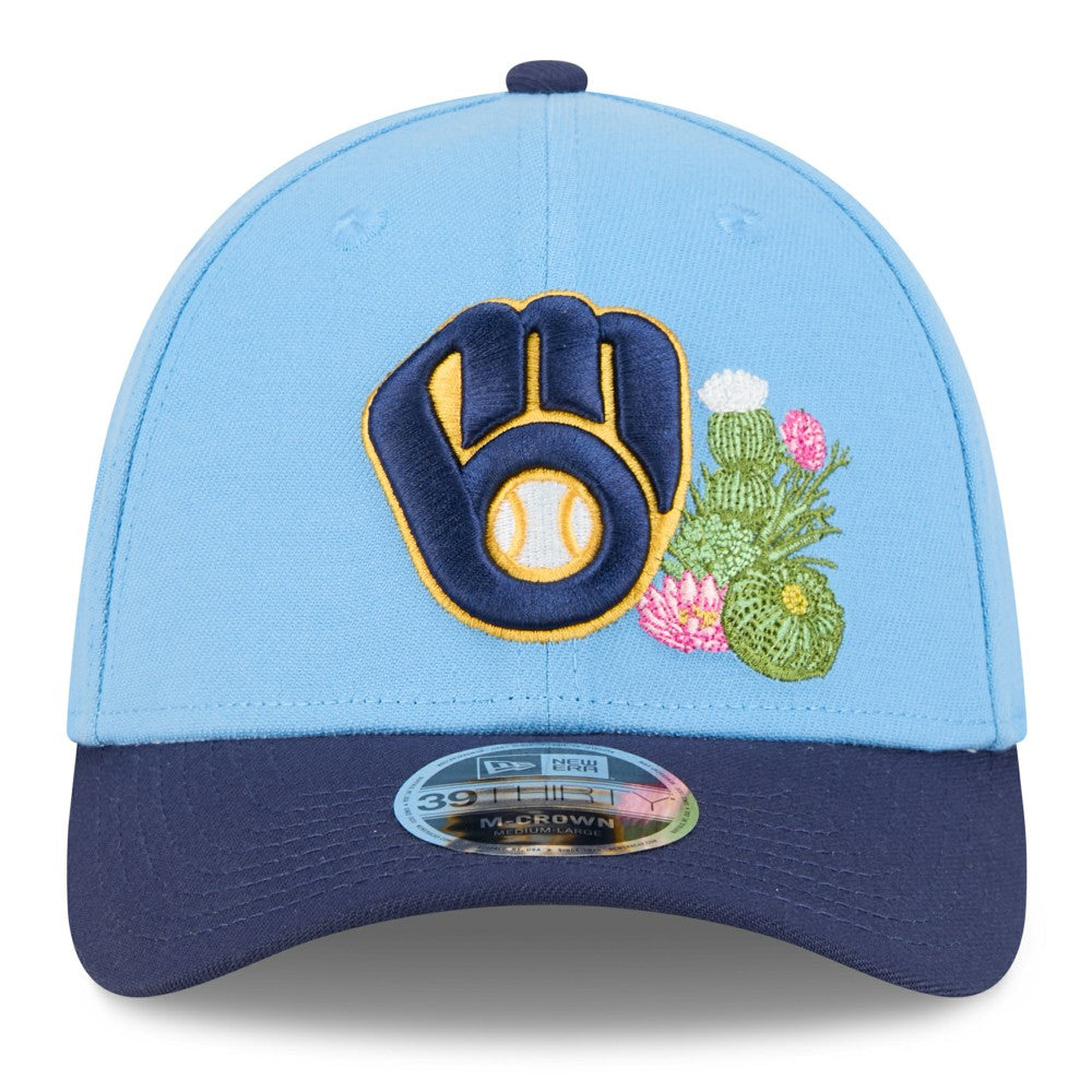 Milwaukee Brewers New Era 2026 Spring Training M-Crown 39THIRTY Flex Hat - MLB Hats