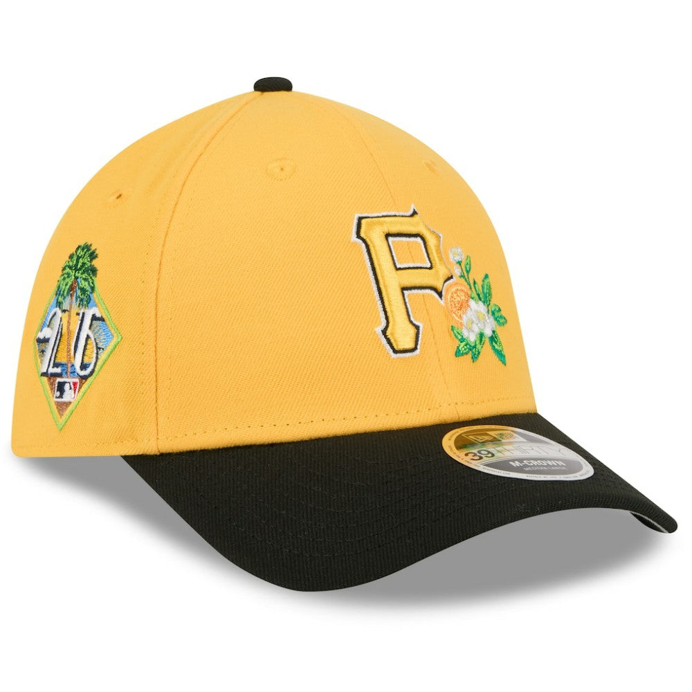 Pittsburgh Pirates New Era 2026 Spring Training M-Crown 39THIRTY Flex Hat - MLB Hats