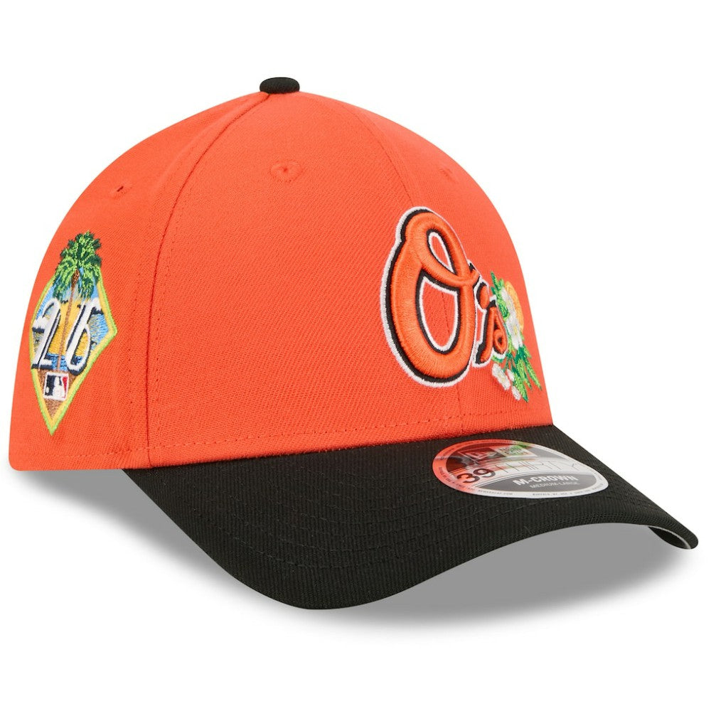 Baltimore Orioles New Era 2026 Spring Training M-Crown 39THIRTY Flex Hat - MLB Hats