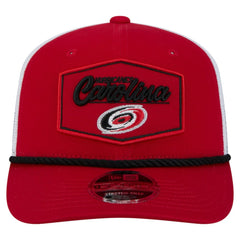 Carolina Hurricanes New Era Team Patch Basic 9SEVENTY Adjustable Trucker Hat -  NHL Hats