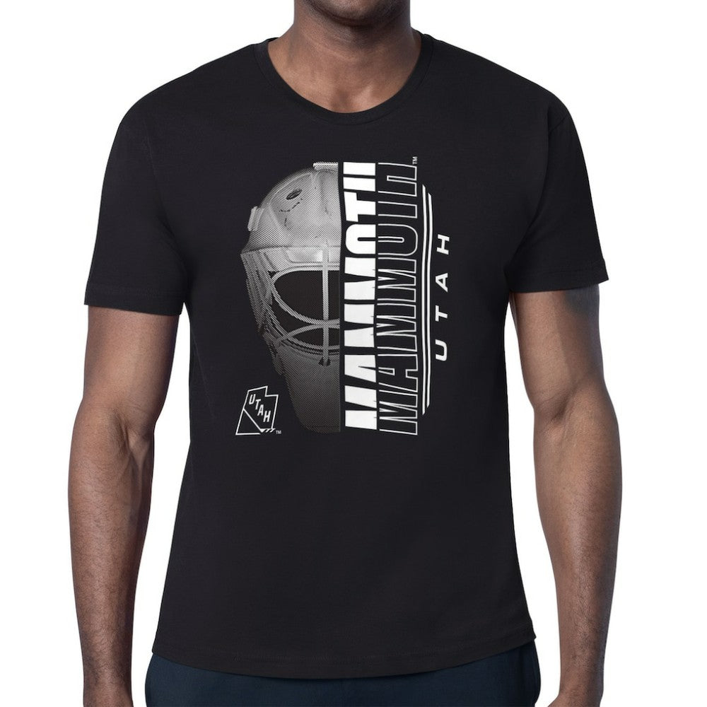 Utah Mammoth Starter Half Helmet T-Shirt -  NHL T-shirts