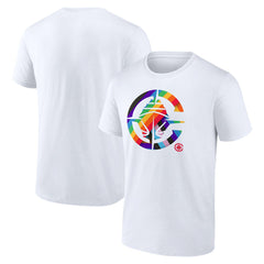 White LA Clippers Team Logo Pride T-Shirt | NBA
