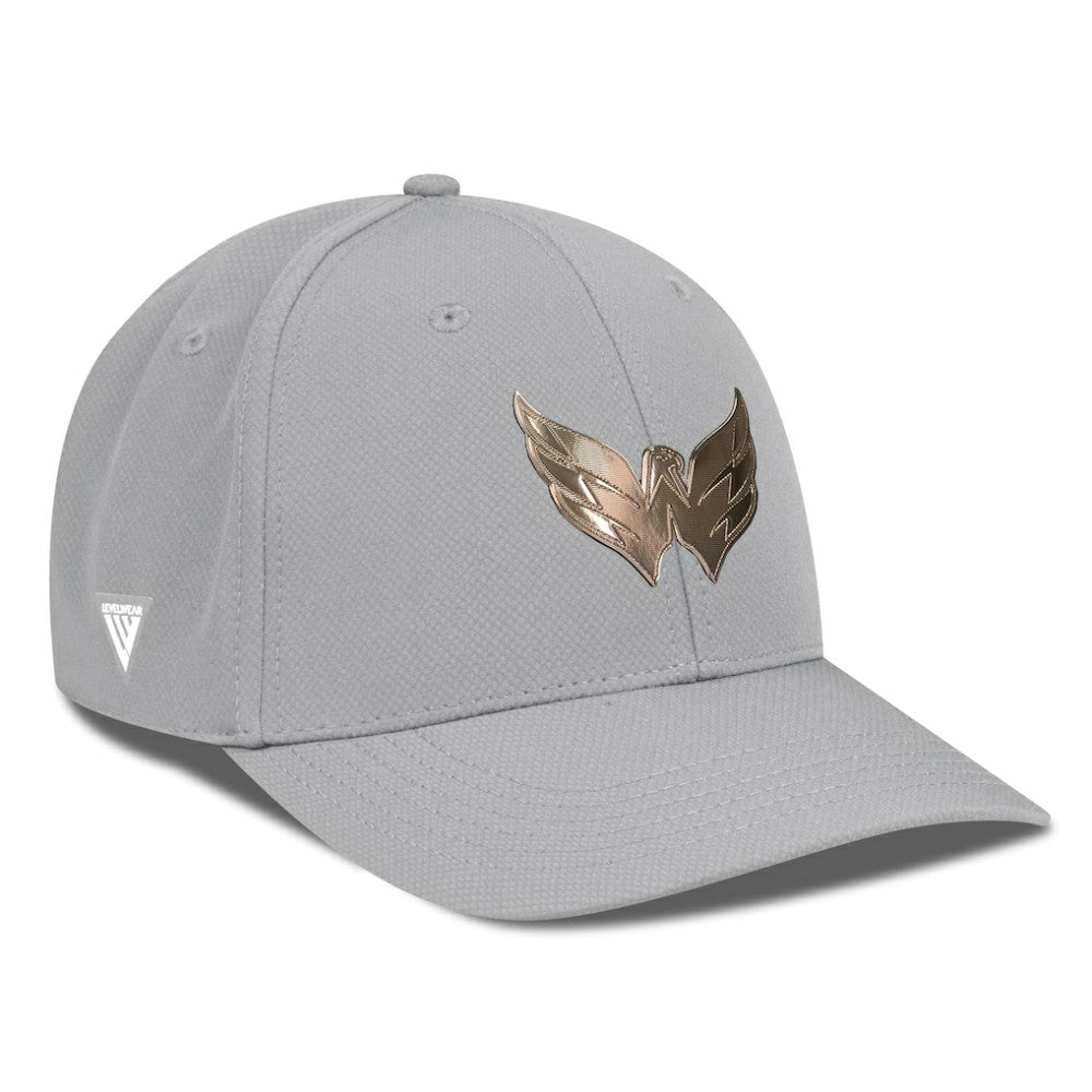 Washington Capitals Levelwear Rise Copper Insignia Flex Hat -  NHL Hats