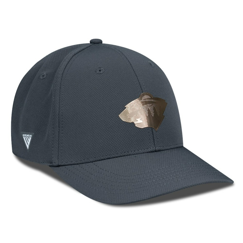 Minnesota Wild Levelwear Rise Copper Insignia Flex Hat -  NHL Hats