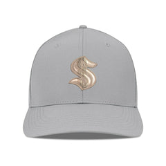 Seattle Kraken Levelwear Rise Copper Insignia Flex Hat -  NHL Hats