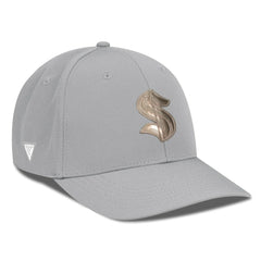 Seattle Kraken Levelwear Rise Copper Insignia Flex Hat -  NHL Hats