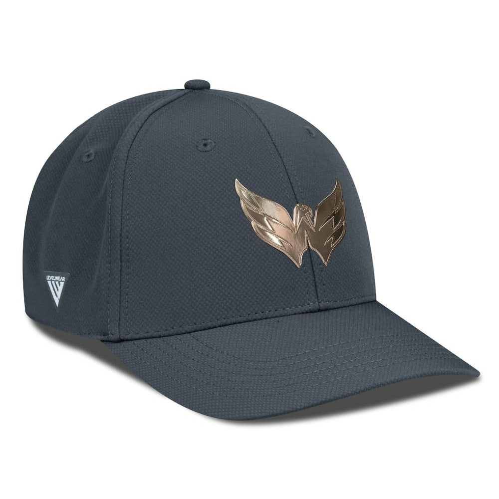 Washington Capitals Levelwear Rise Copper Insignia Flex Hat -  NHL Hats