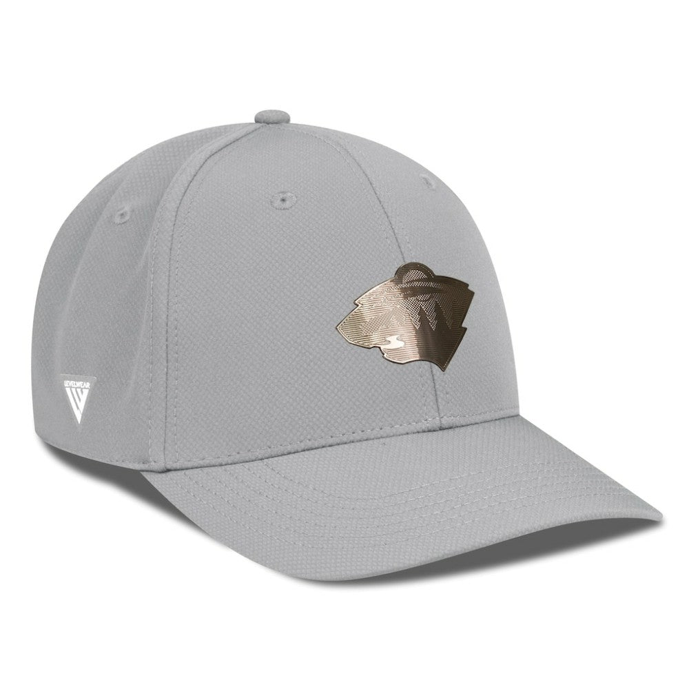 Minnesota Wild Levelwear Rise Copper Insignia Flex Hat -  NHL Hats