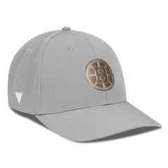 Boston Bruins Levelwear Rise Copper Insignia Flex Hat -  NHL Hats