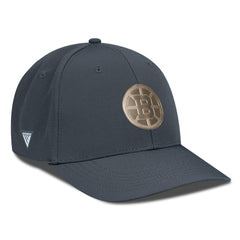 Boston Bruins Levelwear Rise Copper Insignia Flex Hat -  NHL Hats