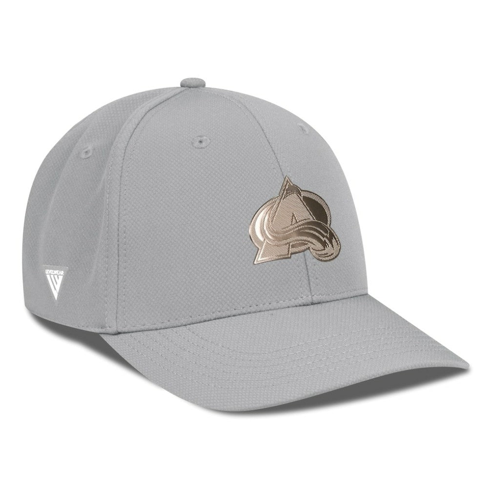 Colorado Avalanche Levelwear Rise Copper Insignia Flex Hat -  NHL Hats