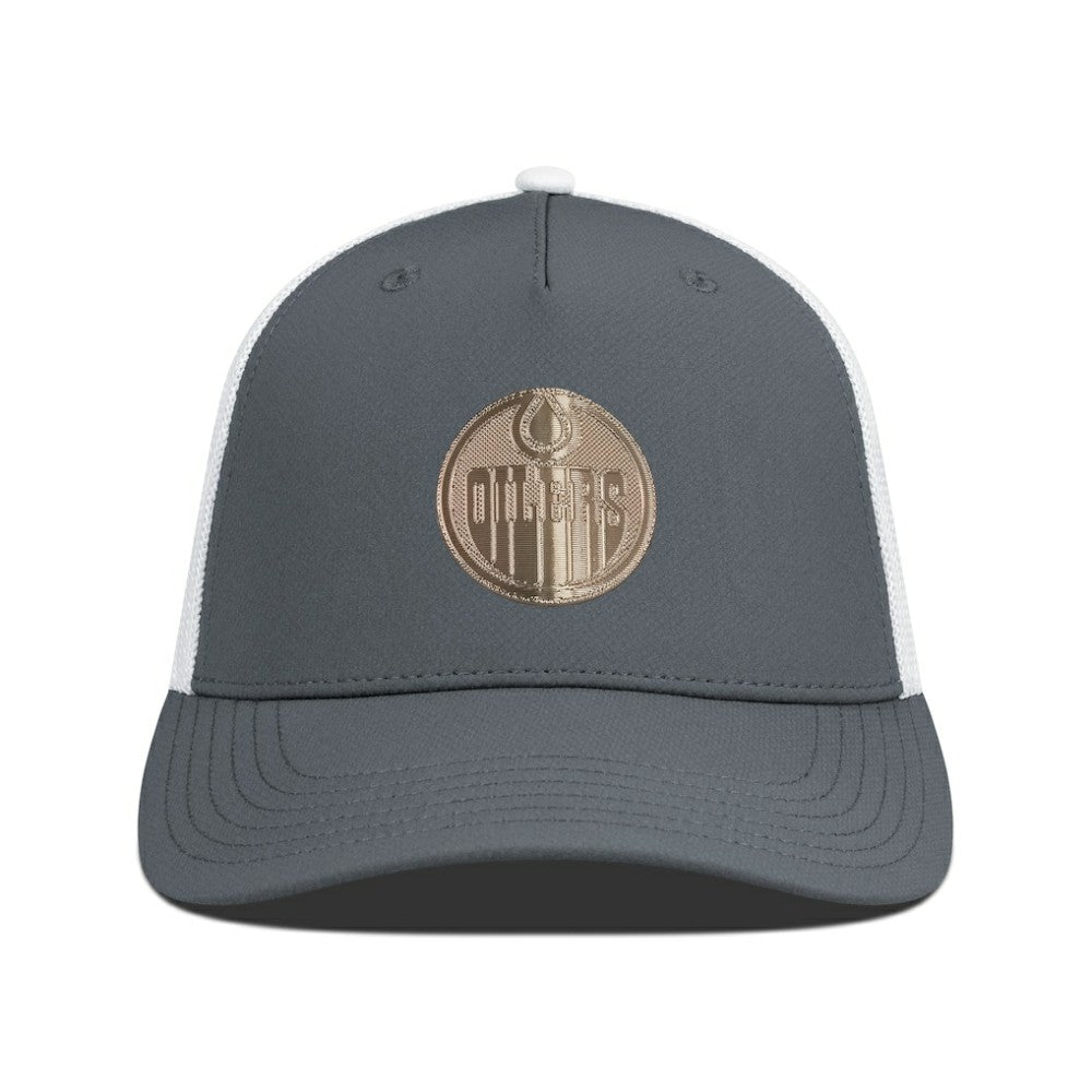 Edmonton Oilers Levelwear Signal Copper Insignia Trucker Adjustable Hat -  NHL Hats