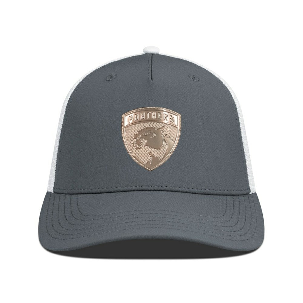 Florida Panthers Levelwear Signal Copper Insignia Trucker Adjustable Hat -  NHL Hats