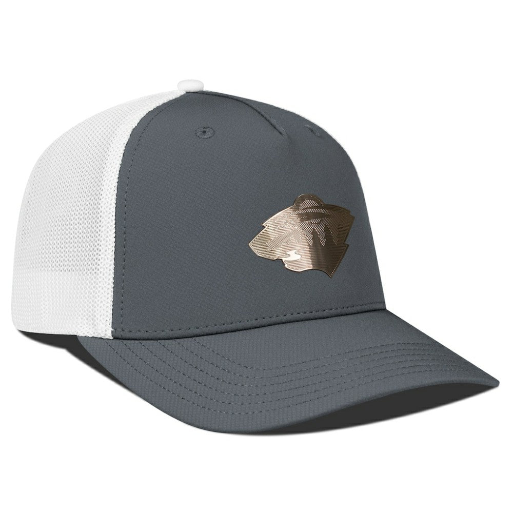 Minnesota Wild Levelwear Signal Copper Insignia Trucker Adjustable Hat -  NHL Hats