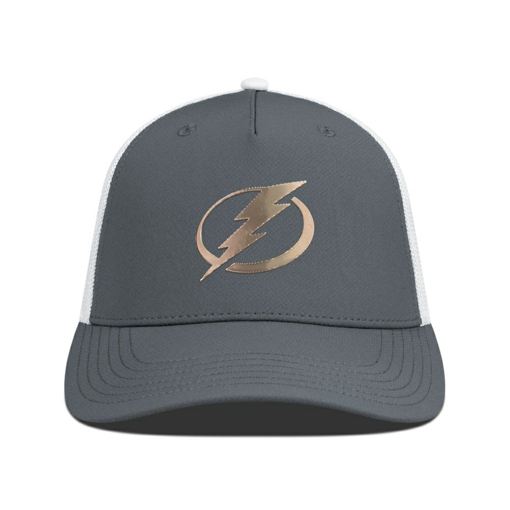 Tampa Bay Lightning Levelwear Signal Copper Insignia Trucker Adjustable Hat -  NHL Hats