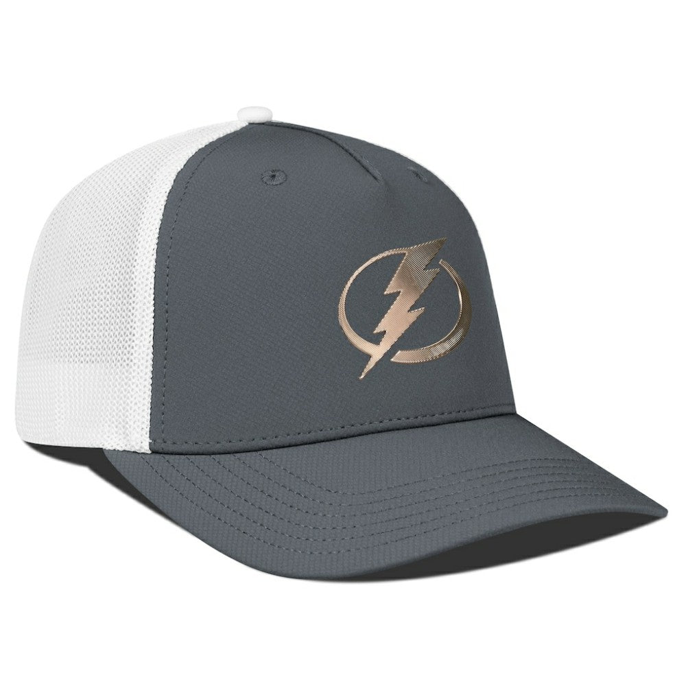 Tampa Bay Lightning Levelwear Signal Copper Insignia Trucker Adjustable Hat -  NHL Hats