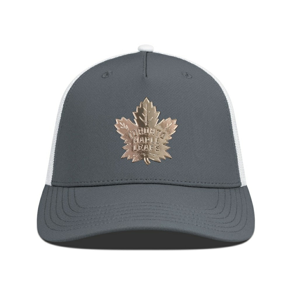 Toronto Maple Leafs Levelwear Signal Copper Insignia Trucker Adjustable Hat -  NHL Hats
