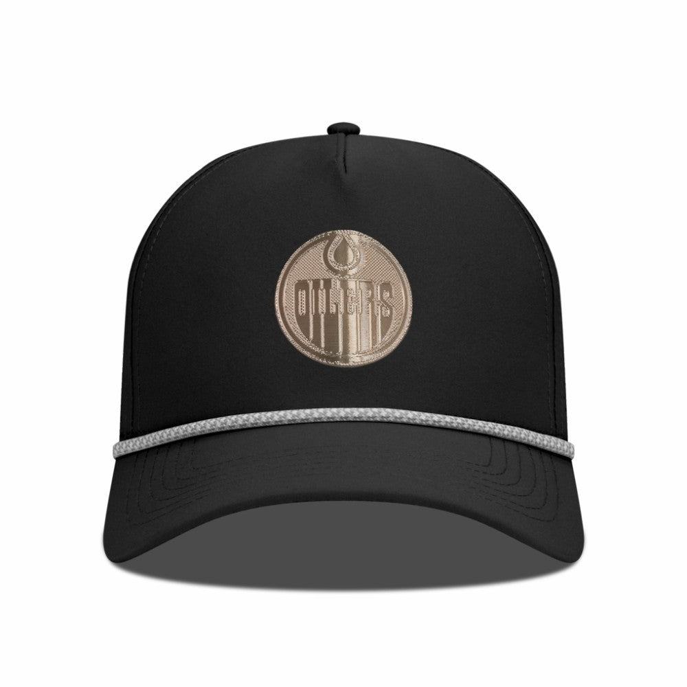 Edmonton Oilers Levelwear Gordon Copper Insignia Vented Adjustable Hat -  NHL Hats