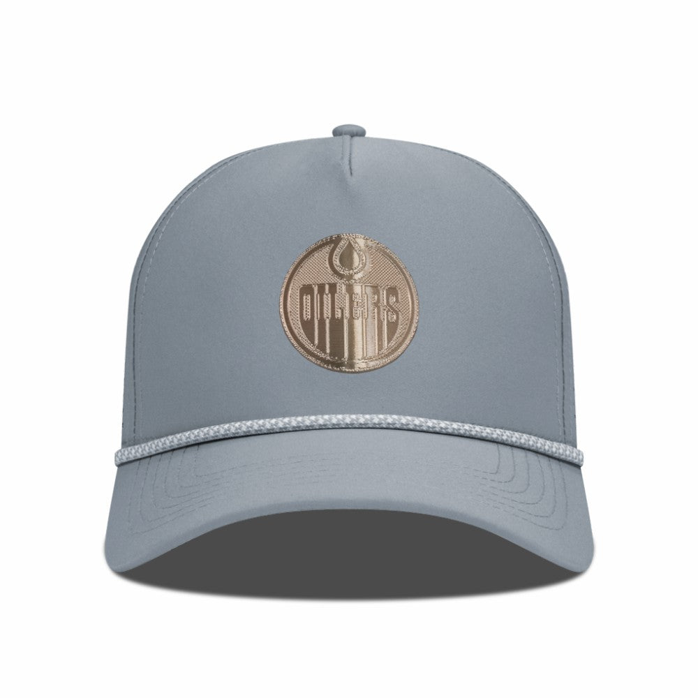 Edmonton Oilers Levelwear Gordon Copper Insignia Vented Adjustable Hat -  NHL Hats