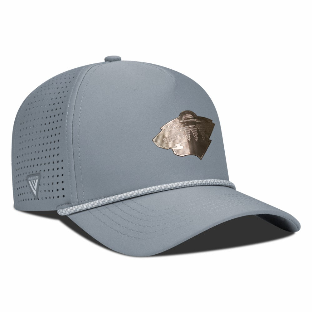 Minnesota Wild Levelwear Gordon Copper Insignia Vented Adjustable Hat -  NHL Hats
